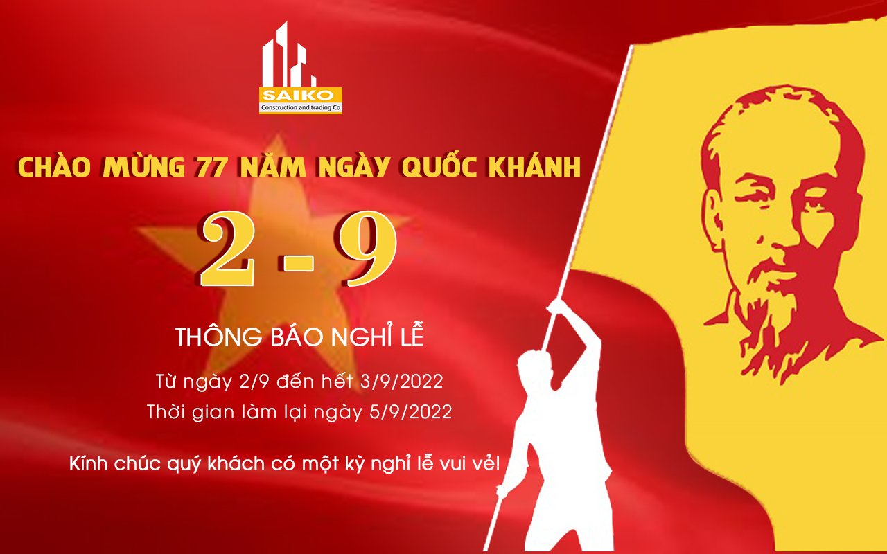 thông báo nghỉ lễ